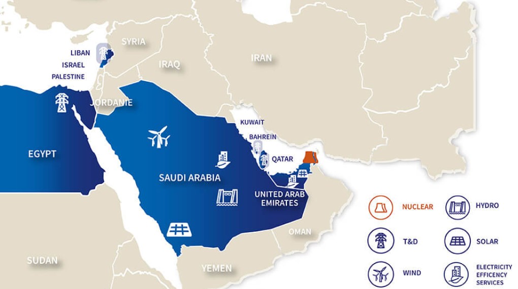 EDF presence in the Middle East (transcript below)
