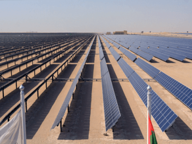 renewable energy: MBR Phase III DEWA solar park