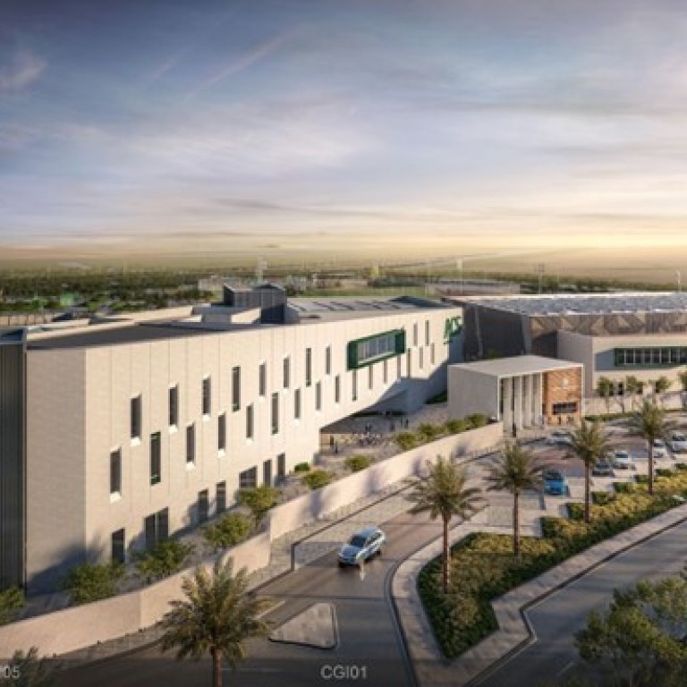 Rendering new campus for American Community School of Abu Dhabi