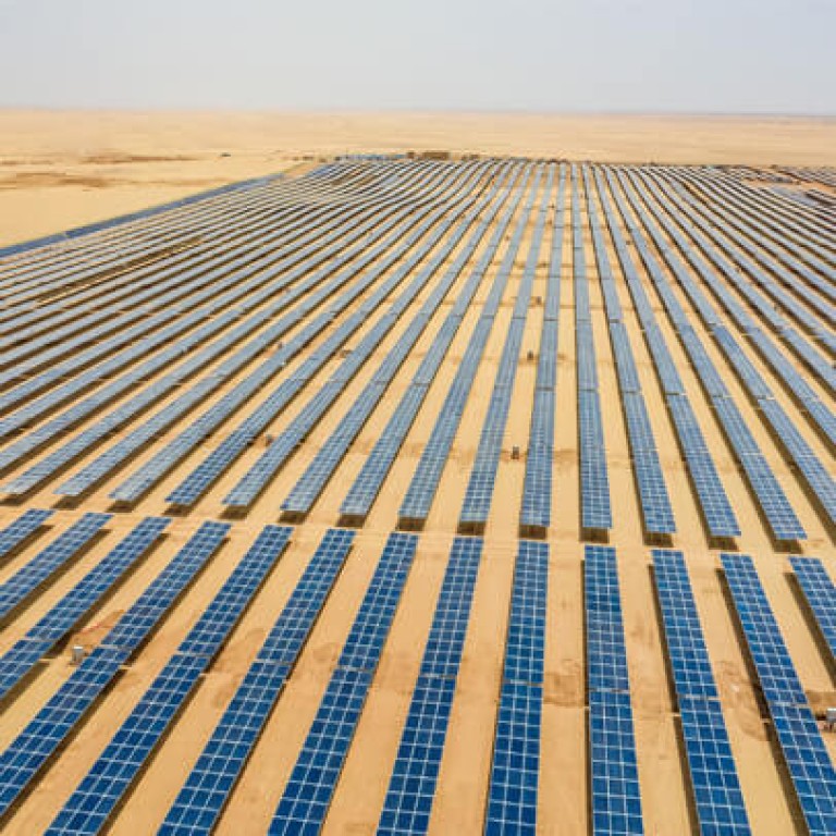 EDF in the Middle East: solar park plant