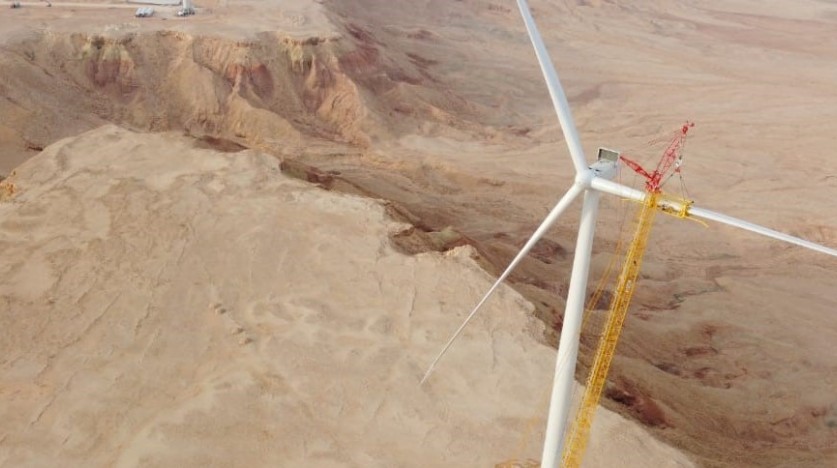 Dumat Al Jandal wind farm: largest wind farm middle east